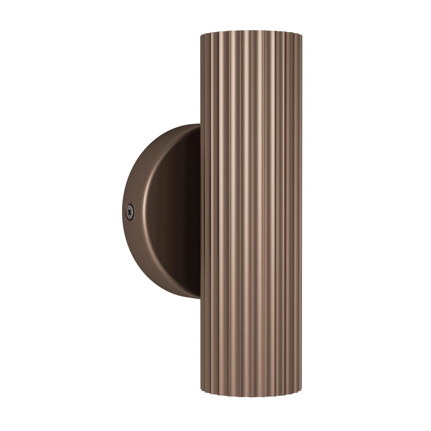 Eglo - Sieninis šviestuvas 2xGU10/5W/230V, rudas