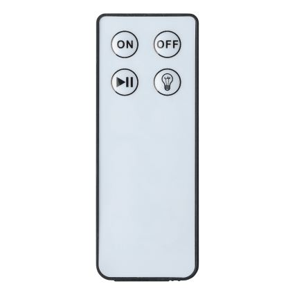 Eglo - 3 vnt. RGB LED lauko šviestuvų komplektas, 1 W, 230 V, IP44, juodas, su nuotoliniu pulteliu