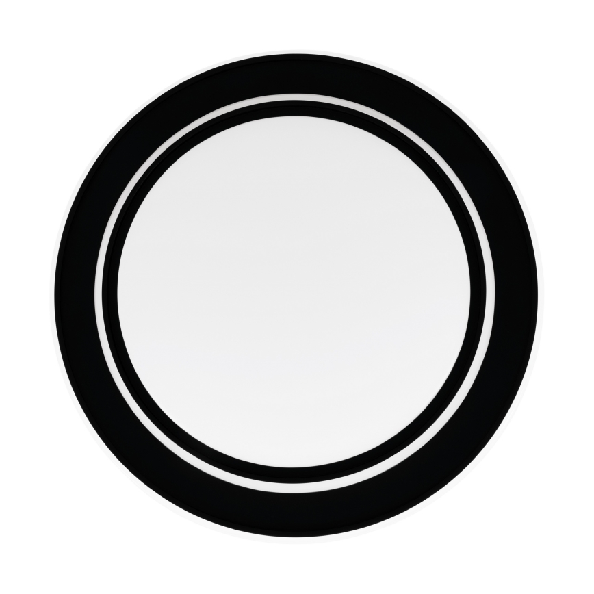 Eglo - LED lubų šviestuvas LED/24W/230V skersmuo 40 cm juodas