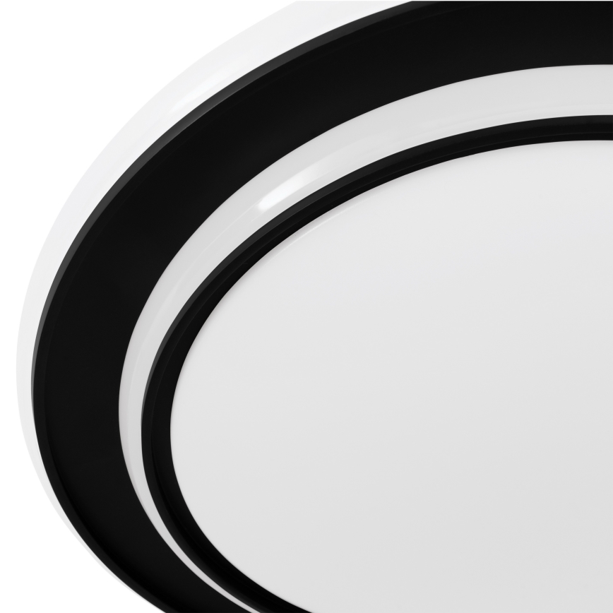 Eglo - LED lubų šviestuvas LED/24W/230V skersmuo 40 cm juodas