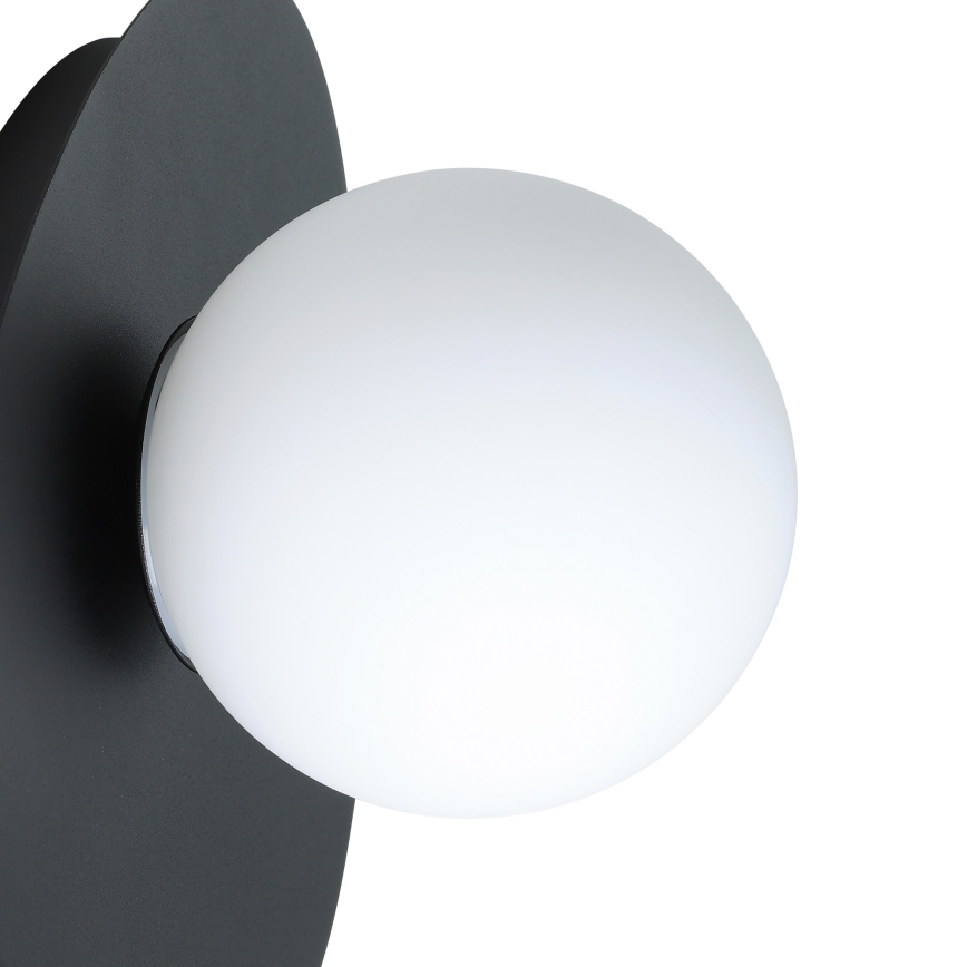 Eglo - LED vonios sieninis šviestuvas 1xG9/4,2W/230V IP44 juodas