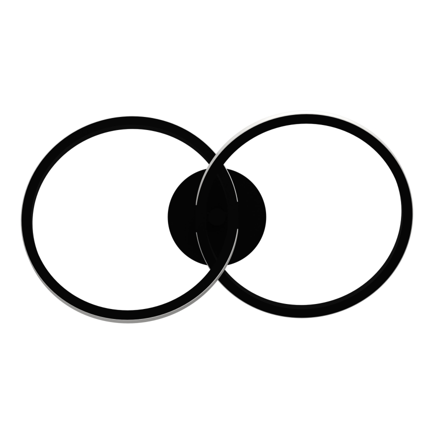 Eglo - LED lubinis šviestuvas LED/12W/230V 2700/4000/6500K juodas