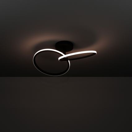 Eglo - LED lubinis šviestuvas LED/12W/230V 2700/4000/6500K juodas