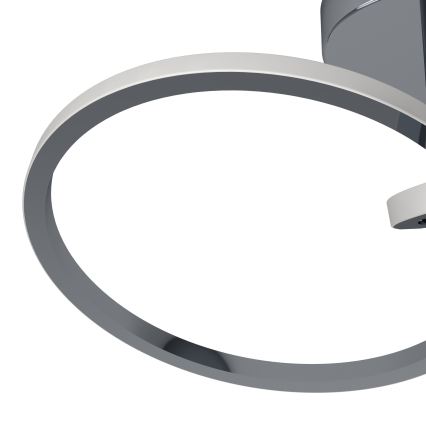 Eglo - LED lubinis šviestuvas LED/12W/230V 2700/4000/6500K blizgus chromas