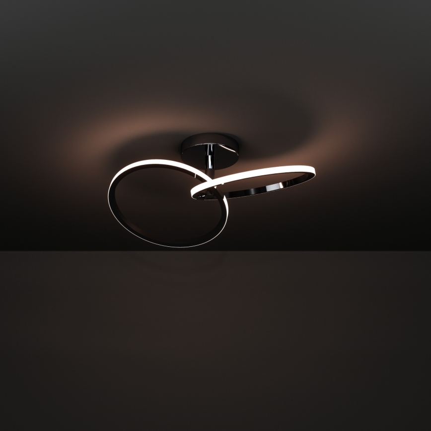 Eglo - LED lubinis šviestuvas LED/12W/230V 2700/4000/6500K blizgus chromas