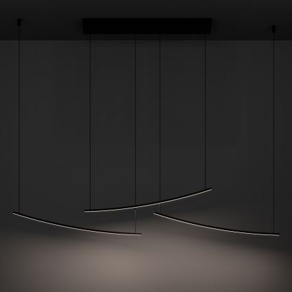 Eglo - dimeriuojamas kabantis LED šviestuvas ant laido LED/22W/230V 2700/4000/6500K juodas