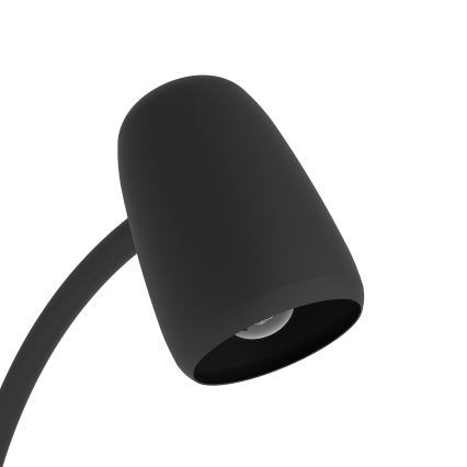 Eglo - grindinė lempa 1 x E14, 18 W, 230 V, juoda