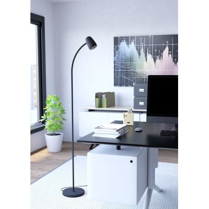 Eglo - grindinė lempa 1 x E14, 18 W, 230 V, juoda