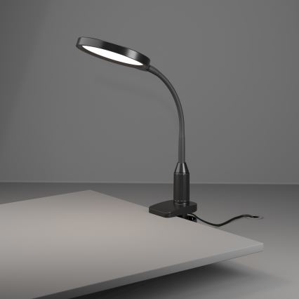 Eglo - reguliuojama lanksti LED lempa su segtuku LED/5,5W/230V 2700/4000/6500K juoda