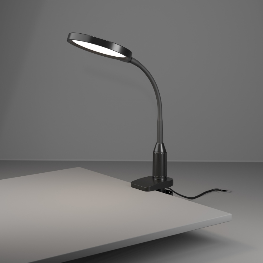 Eglo - reguliuojama lanksti LED lempa su segtuku LED/5,5W/230V 2700/4000/6500K juoda