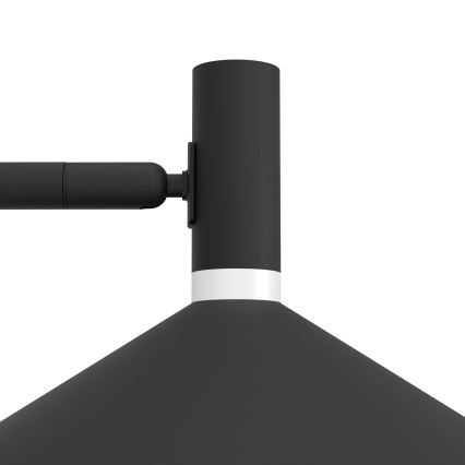 Eglo - LED RGBW reguliuojamas stalinis šviestuvas LED/7,5W/230V 2700-6500K juodas