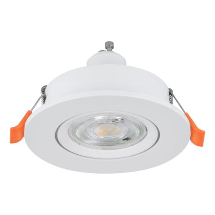Eglo - LED įmontuojamas taškinis šviestuvas 1xGU10/4,5W/230V baltas