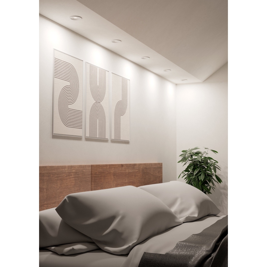 Eglo - LED įleidžiamas taškinis šviestuvas LED/4,8W/230V 2700/4000/6500K baltas