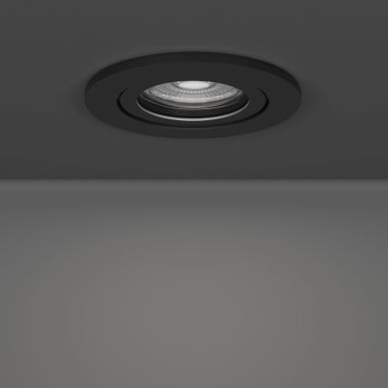 Eglo - Komplektas 5 vnt. įleidžiamų LED taškinių šviestuvų LED/4,8W/230V 2700/4000/6500K juodi