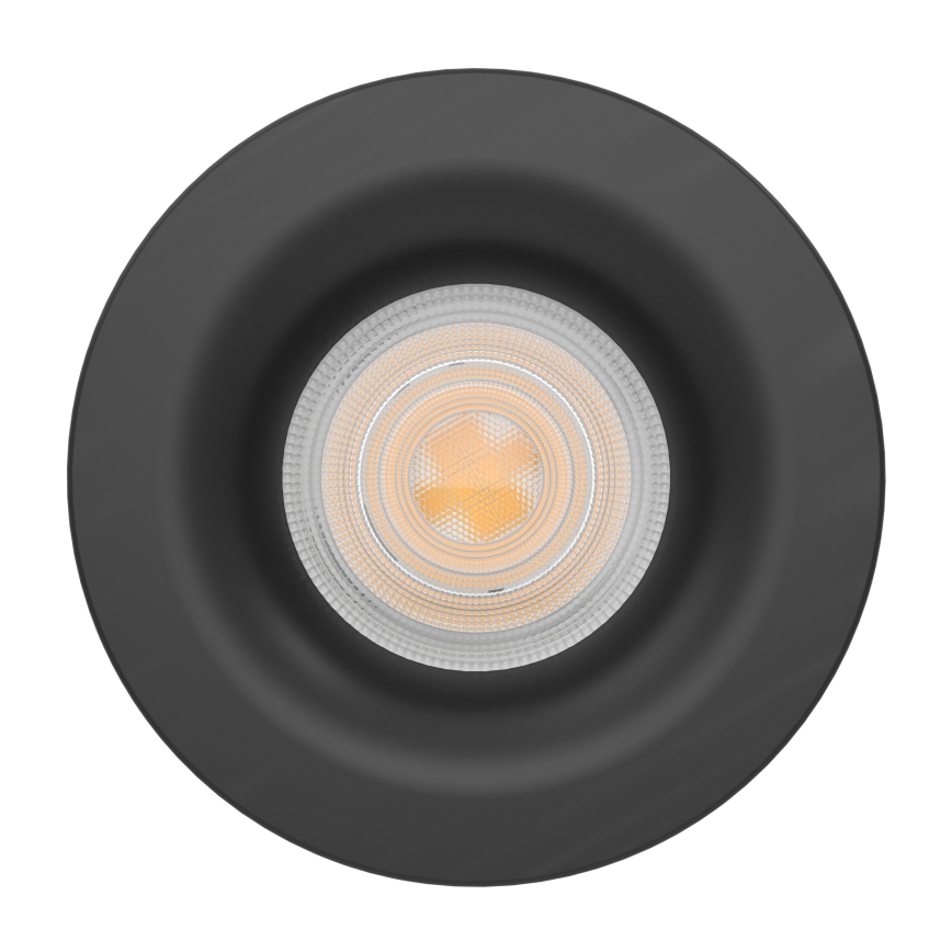 Eglo - LED vonios įleidžiamasis šviestuvas LED/4,9W/230V 2700/4000/6500K Ø 8,8 cm IP65 juodas