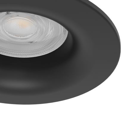 Eglo - LED vonios įleidžiamasis šviestuvas LED/4,9W/230V 2700/4000/6500K Ø 8,8 cm IP65 juodas