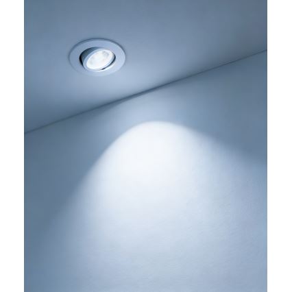 Eglo - rinkinys (3 vnt.) LED RGBW, dimeriuojami įleidžiami lubų šviestuvai LED/4,7W/230V 2700-6500K, balti