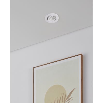 Eglo - rinkinys (3 vnt.) LED RGBW, dimeriuojami įleidžiami lubų šviestuvai LED/4,7W/230V 2700-6500K, balti