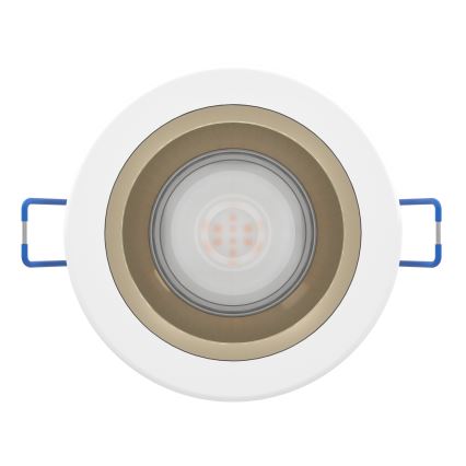 Eglo - dimeriuojamas LED vonios įleidžiamas šviestuvas LED/4,8W/230V 2700/4000/6500K IP44 balta/auksinė