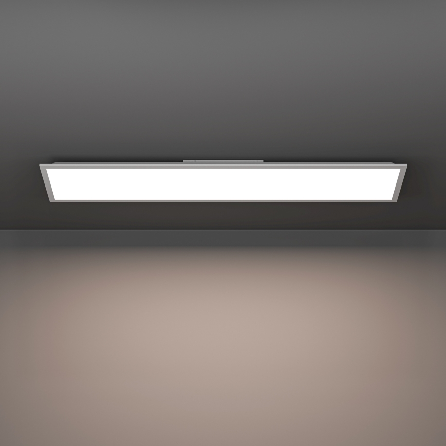 Eglo - reguliuojama ant paviršiaus montuojama LED panelė LED/33,5W/230V 2700-6500K 120x30 cm balta + nuotolinio valdymo pultas