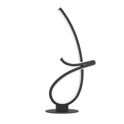 Eglo - LED stalinė lempa LED/12W/230V 2700/4000/6500K juoda