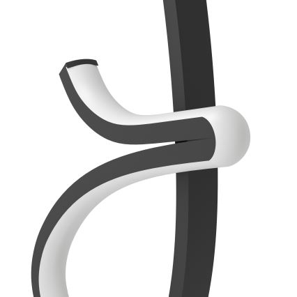 Eglo - LED stalinė lempa LED/12W/230V 2700/4000/6500K juoda