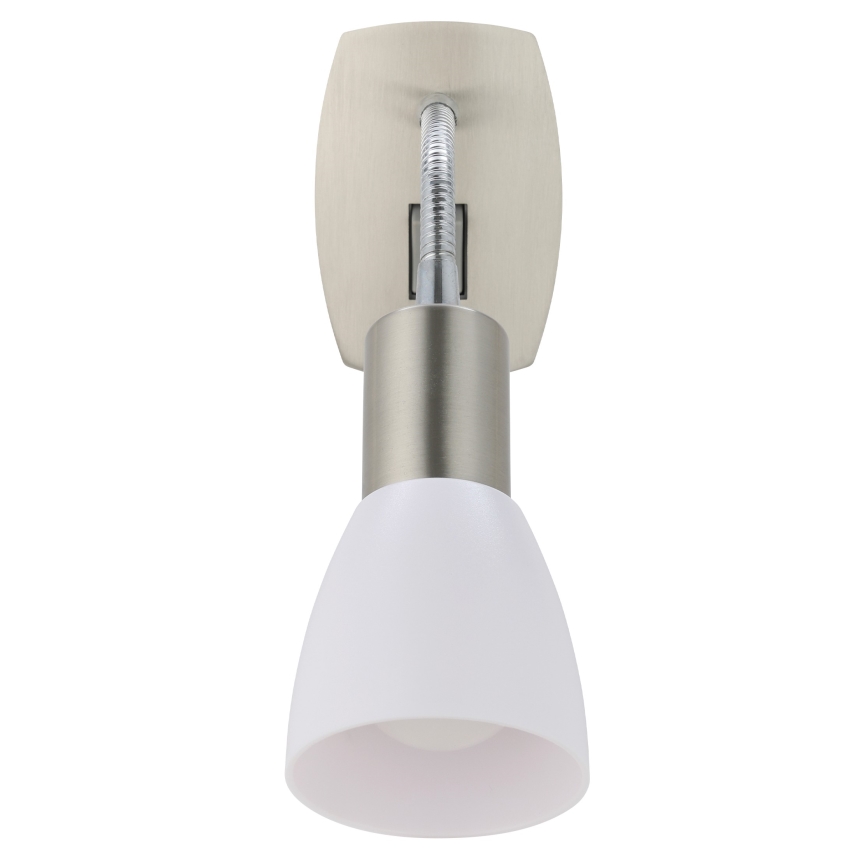 Eglo - sieninis kištukinis šviestuvas 1xE14/5W/230V matinis chromas
