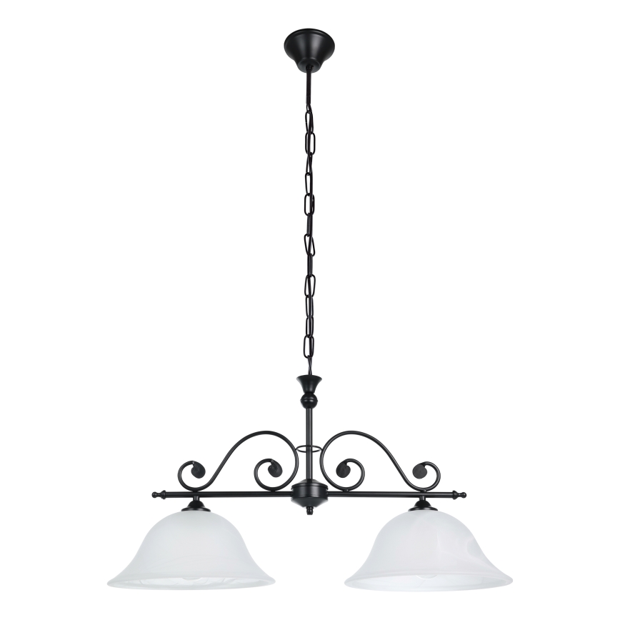 Eglo - Sietynas ant grandinės 2xE27/60W/230V