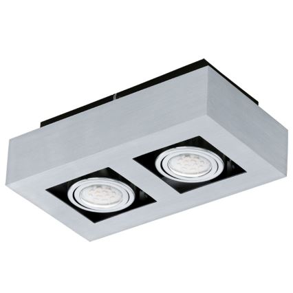 Eglo - LED akcentinis šviestuvas 2xGU10-LED/5W/230V
