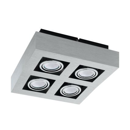 Eglo - LED įmontuojamas šviestuvas 4xGU10-LED/5W/230V