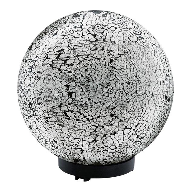 EGLO 91638 - Mažas lauko šviestuvas TERRALUNA 1 1xE27/18W juodas/baltas