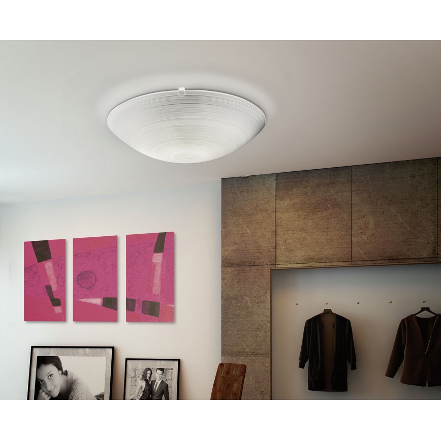 EGLO 91682 - LED sieninis šviestuvas LED MALVA 1xLED/12W baltas