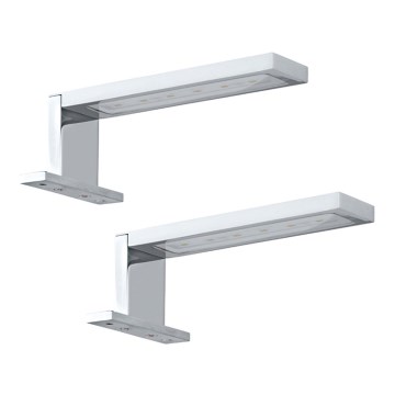 Eglo 92096 - KOMPLEKTAS 2x Sieninis LED šviestuvas IMENE 6xLED/3W/230V
