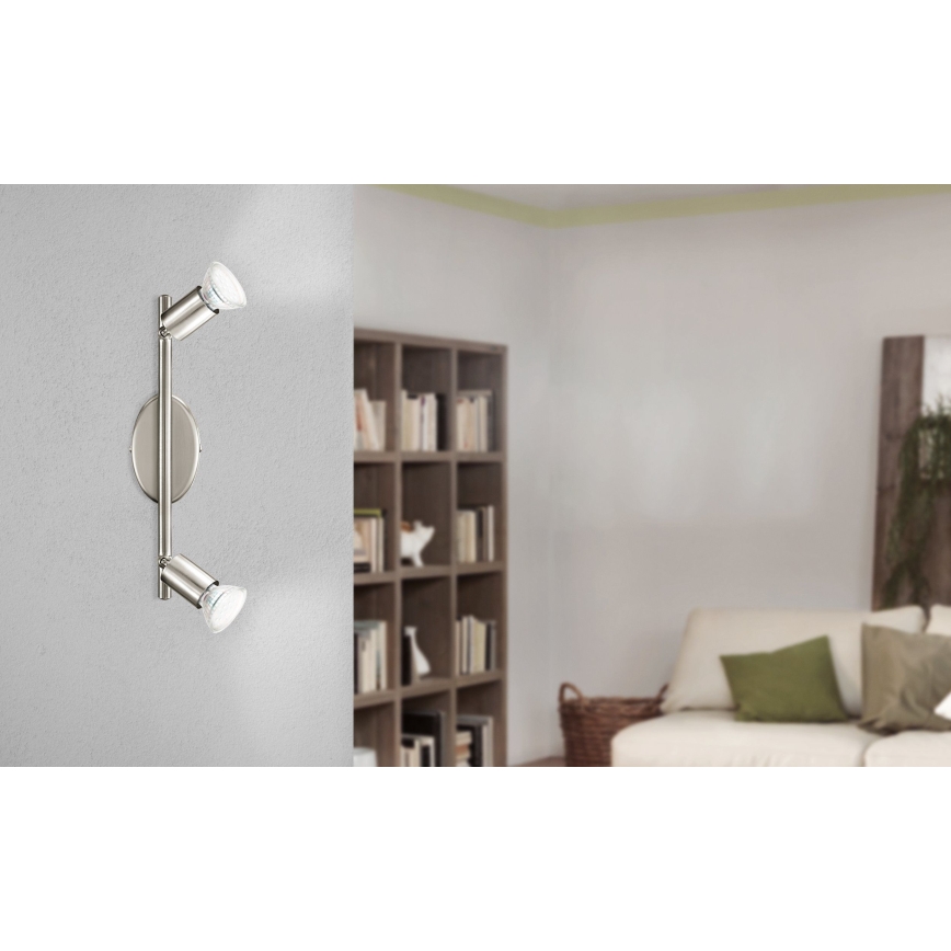Eglo - LED akcentinis šviestuvas 3xGU10-LED/2,8W/230V