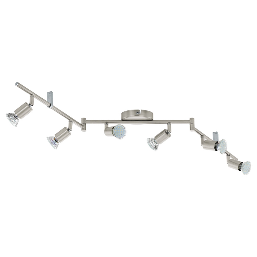 Eglo - LED akcentinis šviestuvas 6xGU10-LED/2,8W/230V