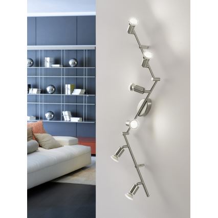 Eglo - LED akcentinis šviestuvas 6xGU10-LED/2,8W/230V