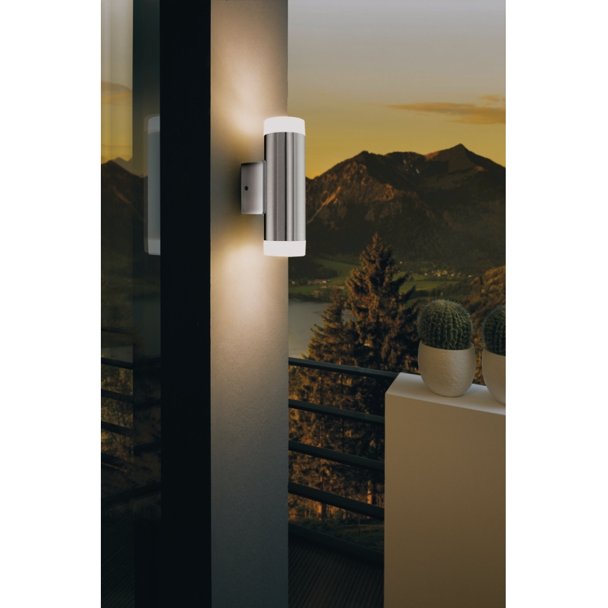 Eglo - Sieninis lauko šviestuvas LED GU10/2.5W/230V