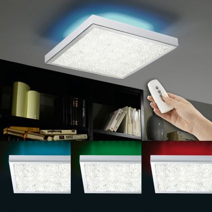 Eglo 92781 - LED Lubinis šviestuvas CARDITO LED/19W/230V + 4xLED/3W/230V