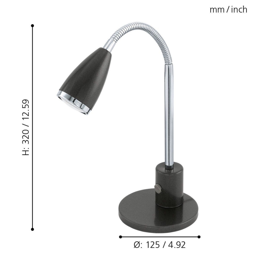 Eglo - LED Stalinė lempa 1xGU10/3W/230V