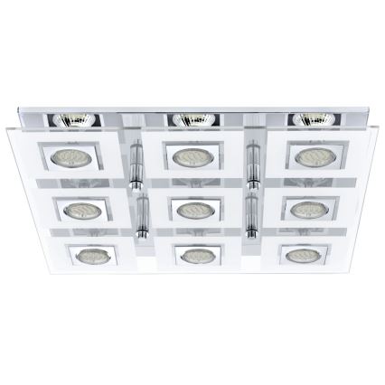 Eglo - Lubinis LED šviestuvas 9xGU10/3W/230V