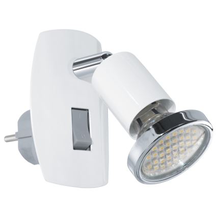 Eglo - LED Lizdinis šviestuvas 1xGU10-LED/3W/230V