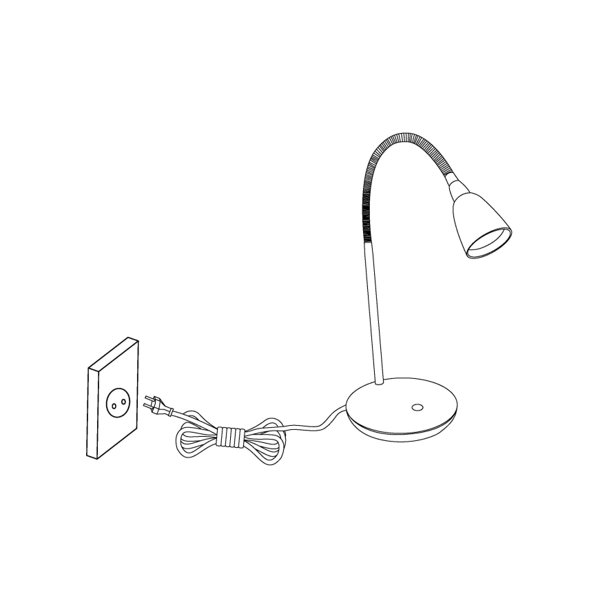 Eglo - LED stalo šviestuvas 1xLED/3W/230V