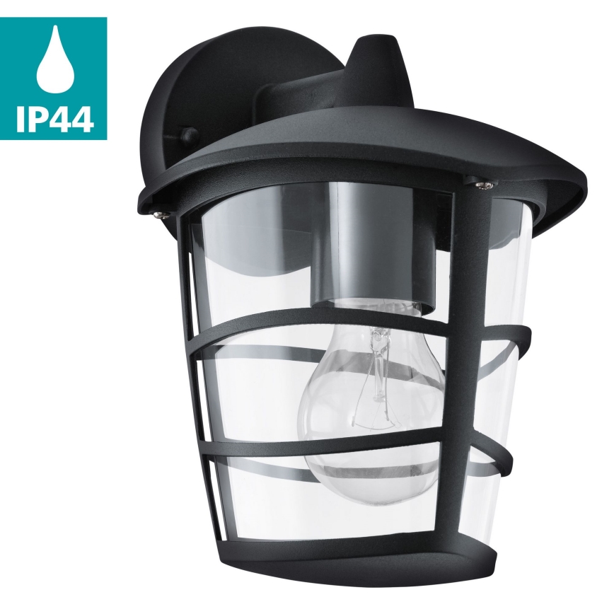 Eglo - LED Sieninis lauko šviestuvas 1xE27/8,5W/230V IP44