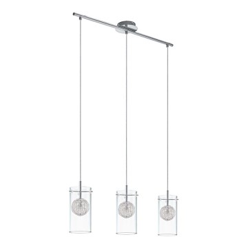 Eglo 93113 - Sietynas LAMAS 3xG9/33W/230V