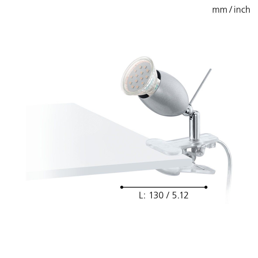 Eglo - LED lempa su gnybtu 1xGU10/3W/230V