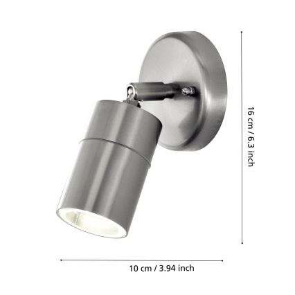 Eglo - LED lauko šviestuvas 1xGU10/5W/230V IP44