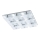 Eglo 93315 - Lubinis LED šviestuvas VICARO 9xLED/2.5W/230V