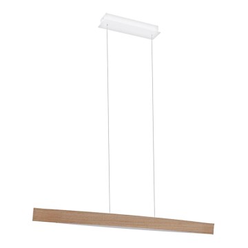 Eglo 93342 - pakabinamas LED šviestuvas FORNES LED/24W/230V ąžuolas