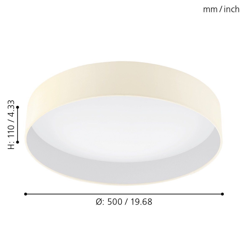 Eglo - Lubinis LED šviestuvas LED/24W/230V