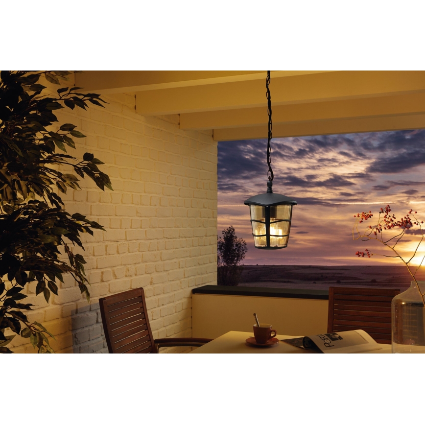 Eglo 93406 - LED lauko liustra ALORIA 1xE27/8,5W/230V IP44